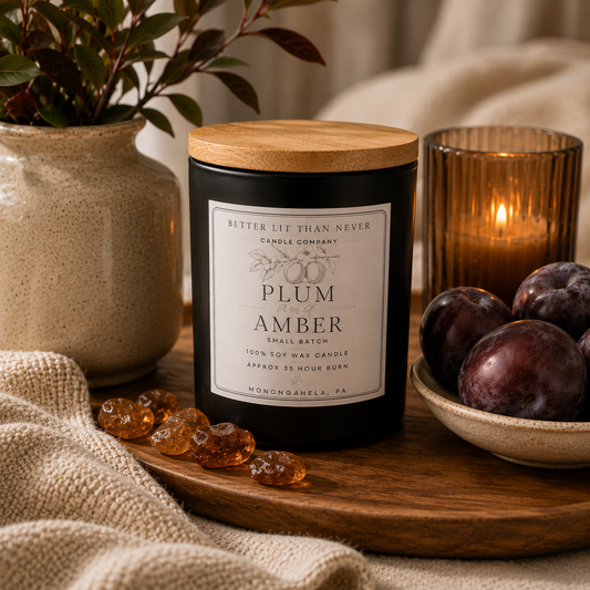 Plum and Amber